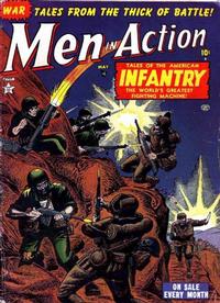 Cover Thumbnail for Men in Action (Marvel, 1952 series) #2