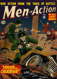 Cover Thumbnail for Men in Action (Marvel, 1952 series) #4