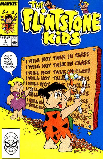 Cover for Flintstone Kids (Marvel, 1987 series) #6 [Direct]