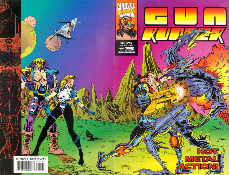 Cover for Gun Runner (Marvel, 1993 series) #3