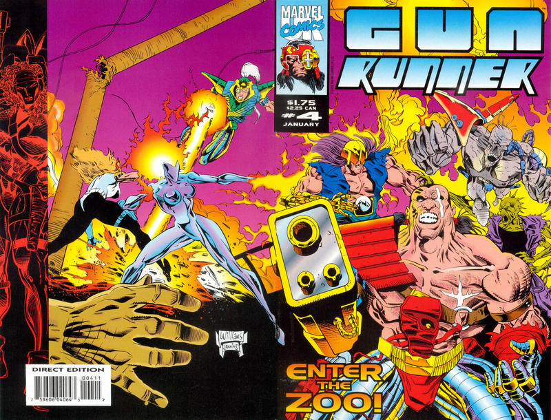 Cover for Gun Runner (Marvel, 1993 series) #4