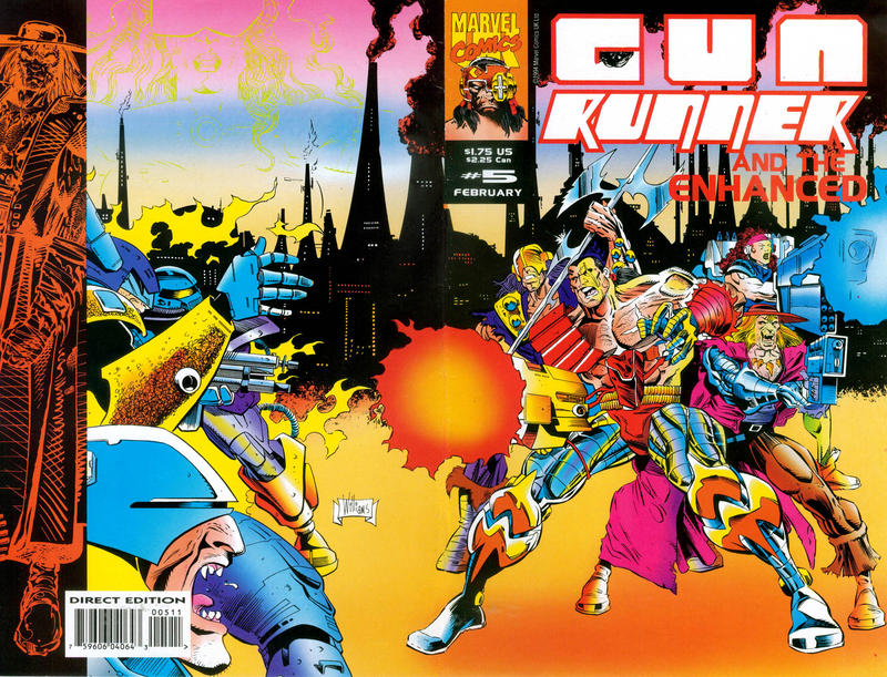Cover for Gun Runner (Marvel, 1993 series) #5