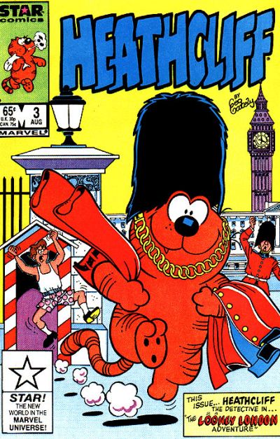 Cover for Heathcliff (Marvel, 1985 series) #3 [Direct]