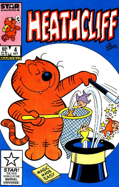 Cover for Heathcliff (Marvel, 1985 series) #4 [Direct]