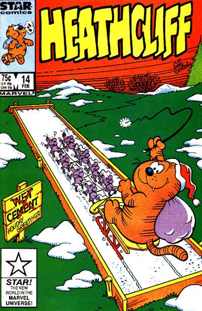 Cover for Heathcliff (Marvel, 1985 series) #14 [Direct]