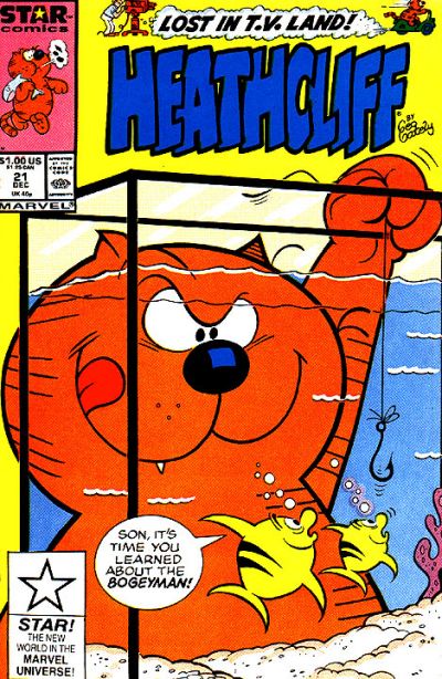 Cover for Heathcliff (Marvel, 1985 series) #21 [Direct]