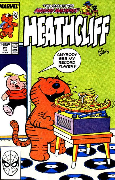 Cover for Heathcliff (Marvel, 1985 series) #27 [Direct]