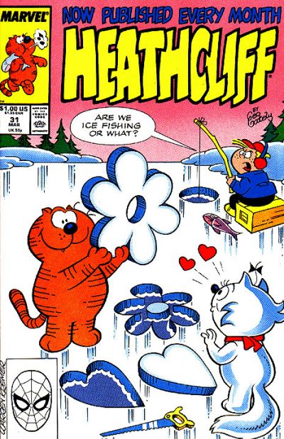 Cover for Heathcliff (Marvel, 1985 series) #31 [Direct]