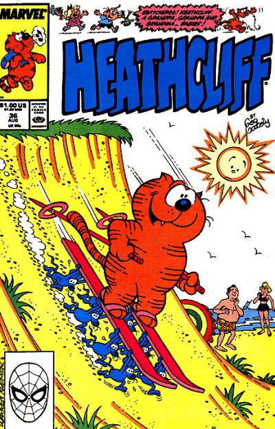 Cover for Heathcliff (Marvel, 1985 series) #36 [Direct]