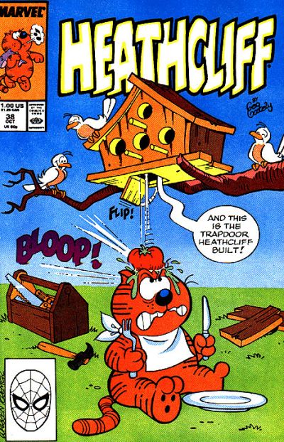 Cover for Heathcliff (Marvel, 1985 series) #38 [Direct]