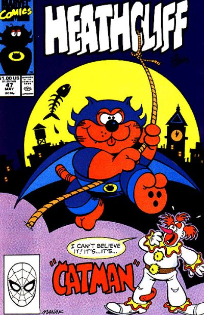 Cover for Heathcliff (Marvel, 1985 series) #47 [Direct]
