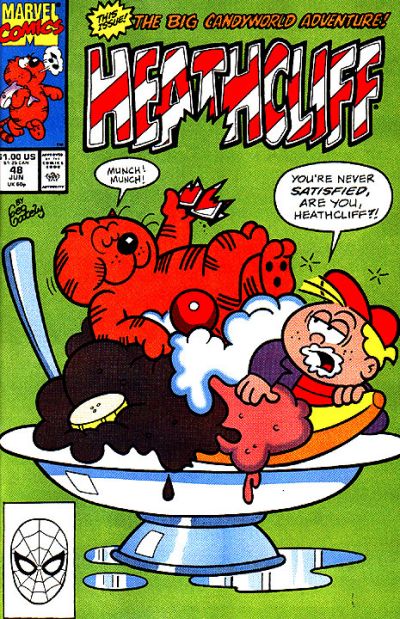 Cover for Heathcliff (Marvel, 1985 series) #48 [Direct]