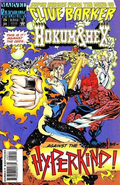Cover for Hokum & Hex (Marvel, 1993 series) #5