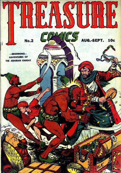 Cover for Treasure Comics (Prize, 1945 series) #2