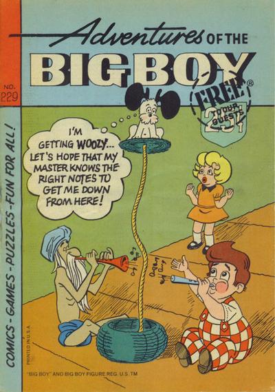 Cover for Adventures of the Big Boy (Webs Adventure Corporation, 1957 series) #229