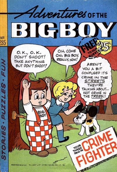 Cover for Adventures of the Big Boy (Webs Adventure Corporation, 1957 series) #235