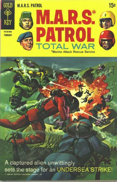 Cover for M.A.R.S. Patrol Total War (Western, 1966 series) #8