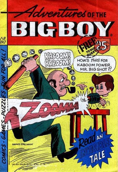 Cover for Adventures of the Big Boy (Webs Adventure Corporation, 1957 series) #247