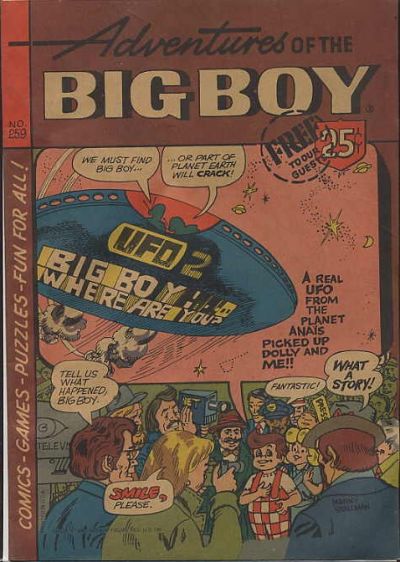 Cover for Adventures of the Big Boy (Webs Adventure Corporation, 1957 series) #259