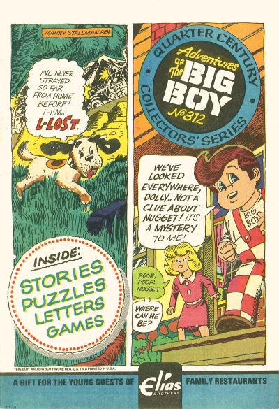 Cover for Adventures of the Big Boy (Webs Adventure Corporation, 1957 series) #312