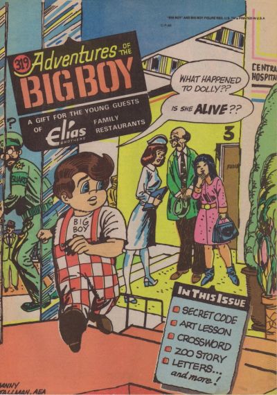 Cover for Adventures of the Big Boy (Webs Adventure Corporation, 1957 series) #319