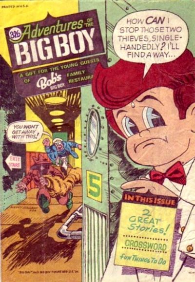 Cover for Adventures of the Big Boy (Webs Adventure Corporation, 1957 series) #326 [Bob's]