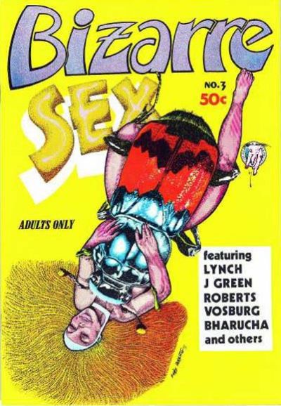 Cover for Bizarre Sex (Kitchen Sink Press, 1972 series) #3