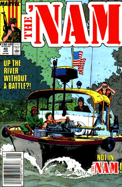 Cover for The 'Nam (Marvel, 1986 series) #40