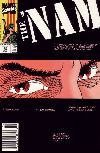 Cover for The 'Nam (Marvel, 1986 series) #43
