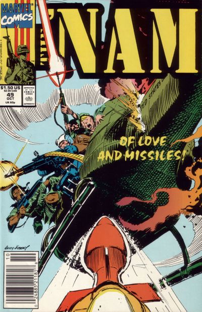 Cover for The 'Nam (Marvel, 1986 series) #49