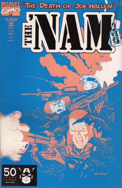 Cover for The 'Nam (Marvel, 1986 series) #56