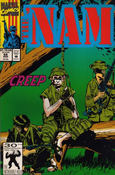 Cover for The 'Nam (Marvel, 1986 series) #66