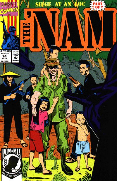 Cover for The 'Nam (Marvel, 1986 series) #74
