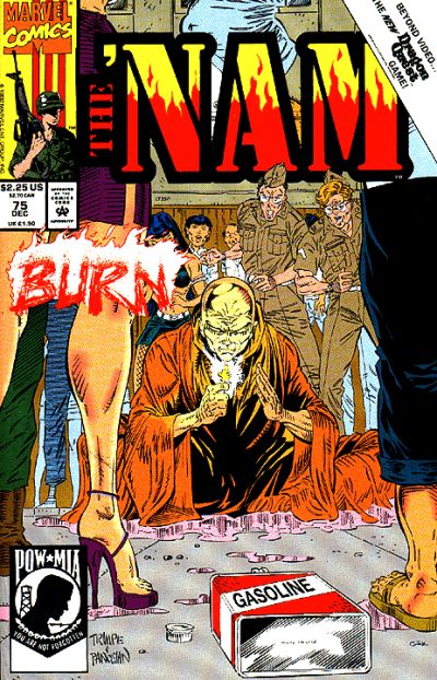 Cover for The 'Nam (Marvel, 1986 series) #75