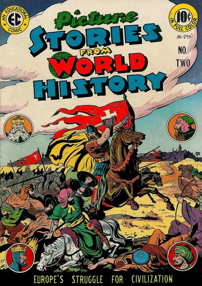 Cover for Picture Stories from World History (EC, 1947 series) #2