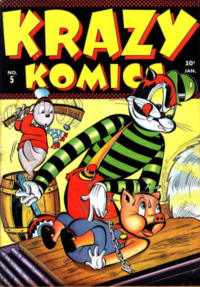 Cover for Krazy Komics (Marvel, 1942 series) #5