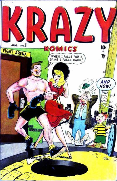 Cover for Krazy Komics (Marvel, 1948 series) #1