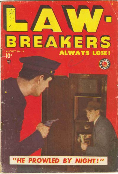 Cover for Lawbreakers Always Lose (Marvel, 1948 series) #9
