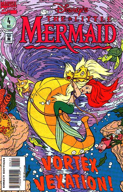 Cover for Disney's The Little Mermaid (Marvel, 1994 series) #4 [Direct]
