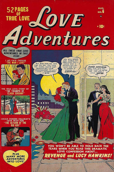 Cover for Love Adventures (Marvel, 1949 series) #6