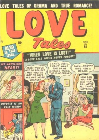 Cover for Love Tales (Marvel, 1949 series) #45