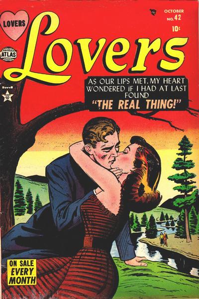 Cover for Lovers (Marvel, 1949 series) #42