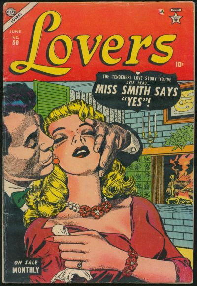 Cover for Lovers (Marvel, 1949 series) #50
