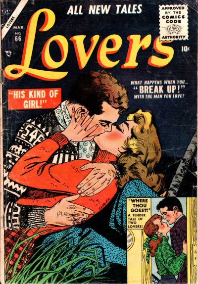 Cover for Lovers (Marvel, 1949 series) #66