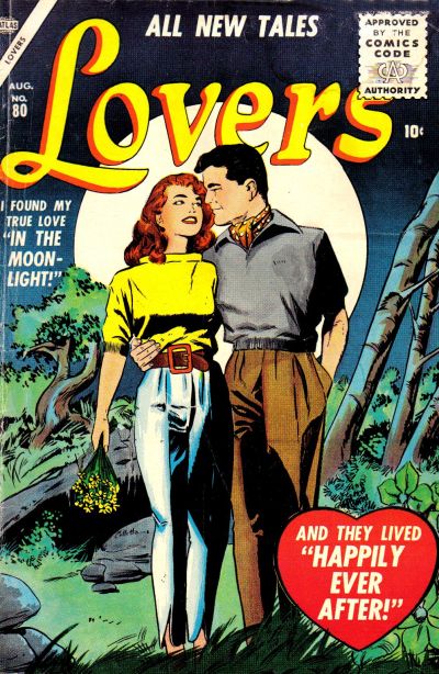 Cover for Lovers (Marvel, 1949 series) #80