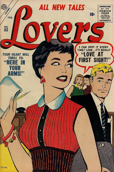 Cover for Lovers (Marvel, 1949 series) #83