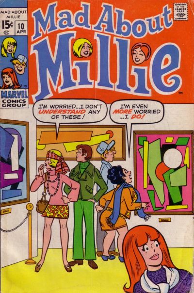 Cover for Mad About Millie (Marvel, 1969 series) #10