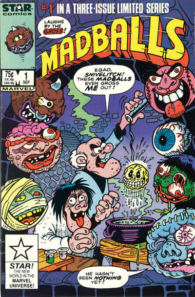 Cover for Madballs (Marvel, 1986 series) #1