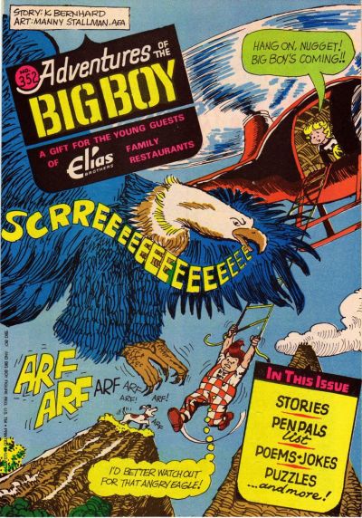 Cover for Adventures of the Big Boy (Webs Adventure Corporation, 1957 series) #352 [Elias]