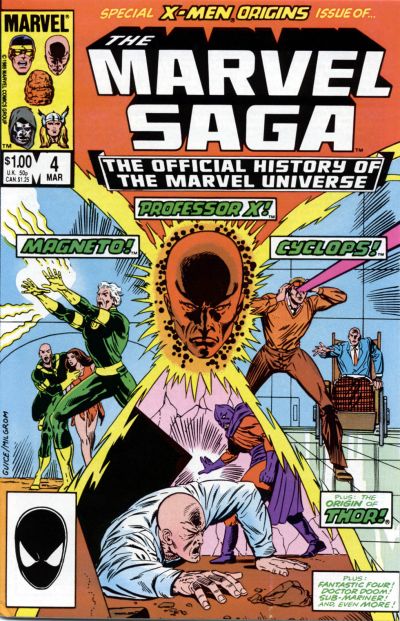 Cover for The Marvel Saga the Official History of the Marvel Universe (Marvel, 1985 series) #4 [Direct]